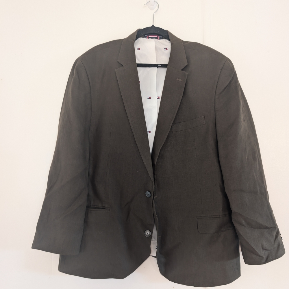 Men's Tommy Hilfiger Dark Brown Blazer